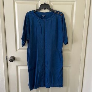 Pure J Jill Women’s Indigo Shift Dress